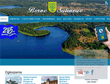 Tablet Screenshot of bornesulinowo.pl